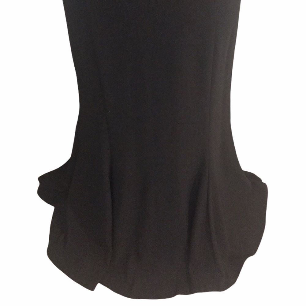 Jessica McClintock Vintage Black Mermaid Gown - Picture 4 of 16